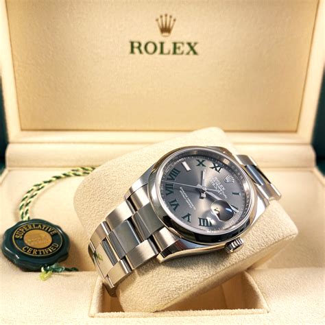 rolex datejust 36 römische ziffern|rolex datejust 36mm for sale.